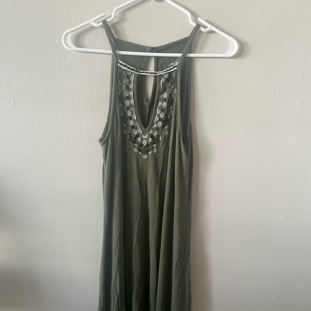 High neck light weight dress